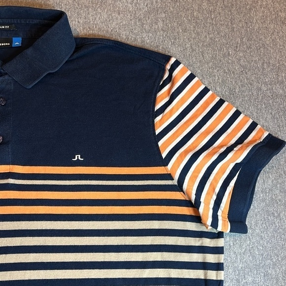 J. Lindeberg slim fit polo shirt, size XL. - Picture 3 of 10